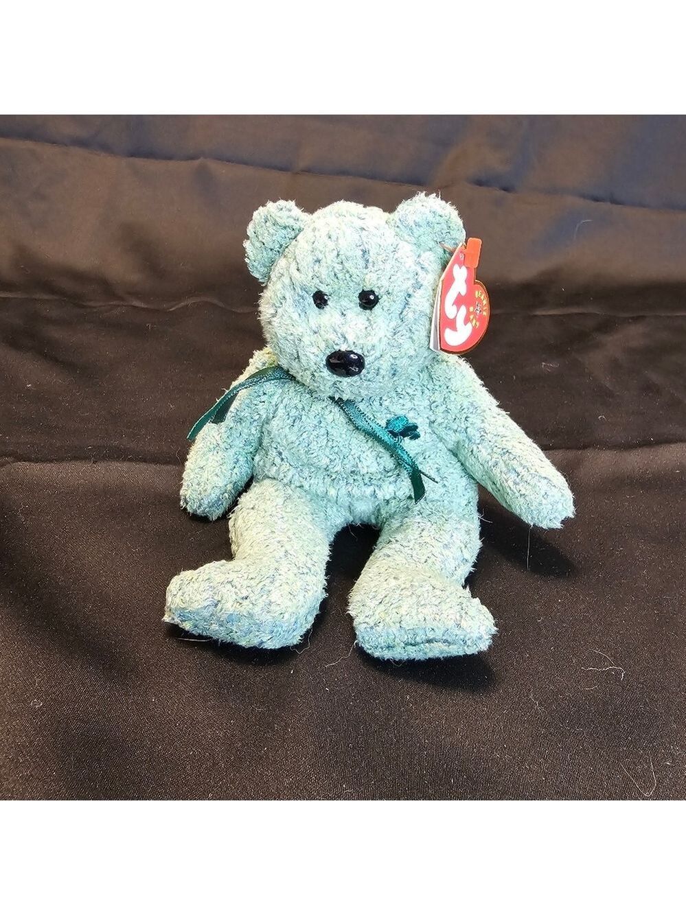 Shamrock the Bear TY beanie baby Vintage